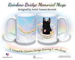 German Shepherd Black - Memorial Mug
