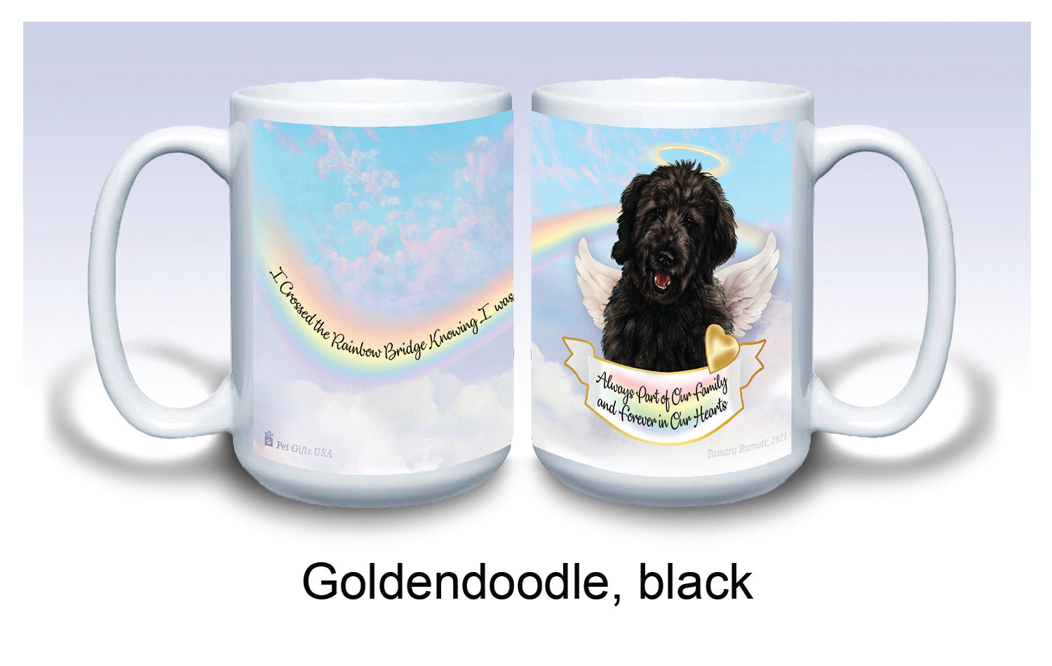 Goldendoodle Black - Memorial Mug