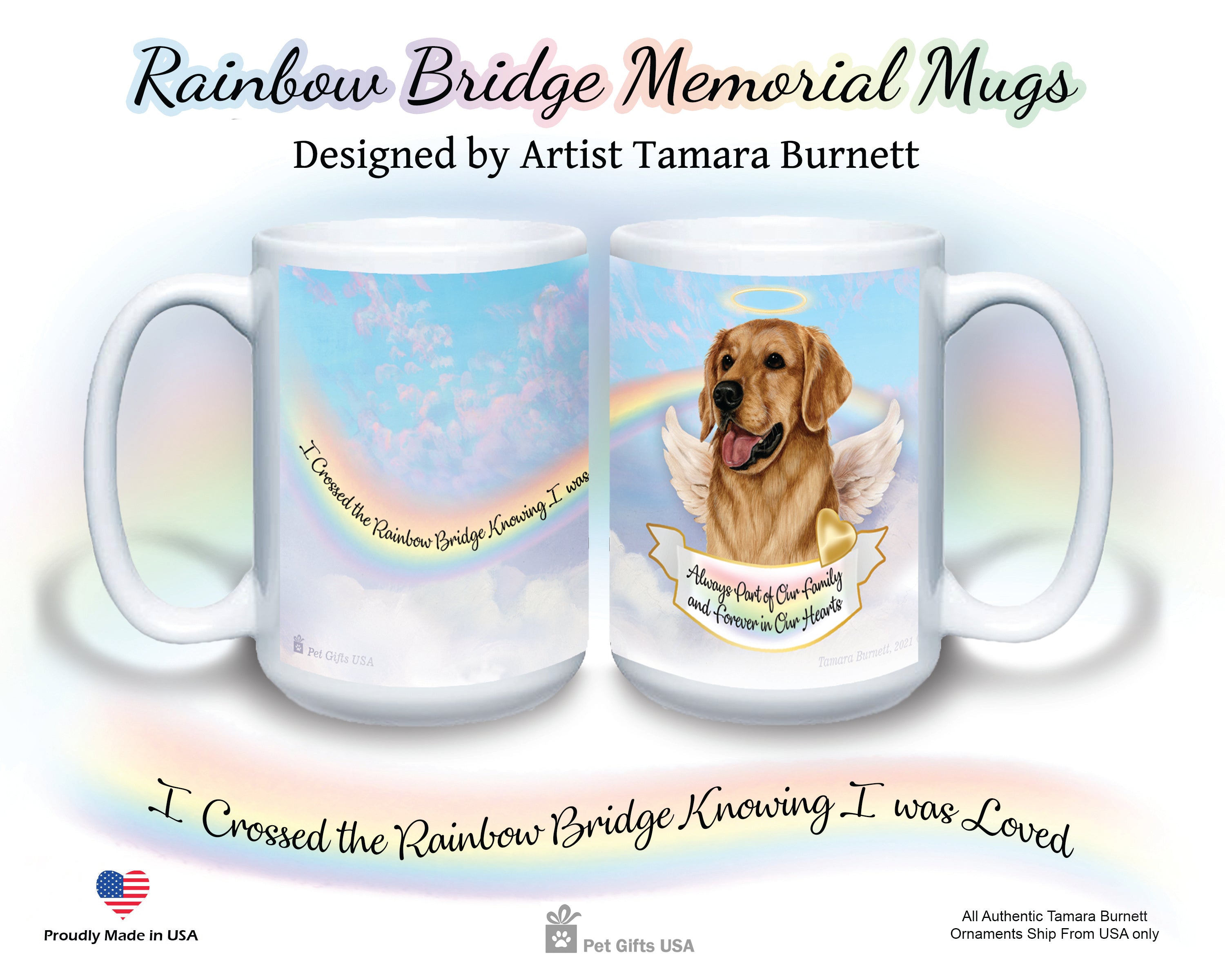 Golden Retriever - Memorial Mug