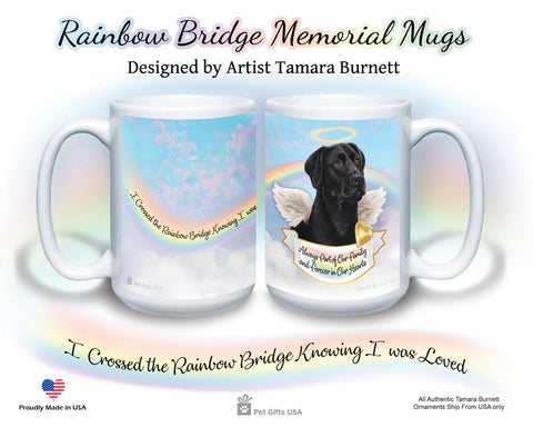 Labrador Retriever American Black - Memorial Mug