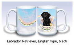Labrador Retriever English Black - Memorial Mug