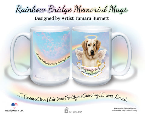 Labrador Retriever American Yellow - Memorial Mug