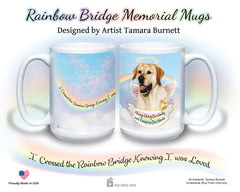 Labrador Retriever English Yellow - Memorial Mug