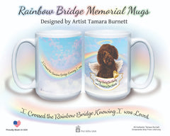 Poodle Chocolate - Memorial Mug