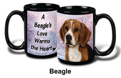 Beagle Winter Mug 15 oz