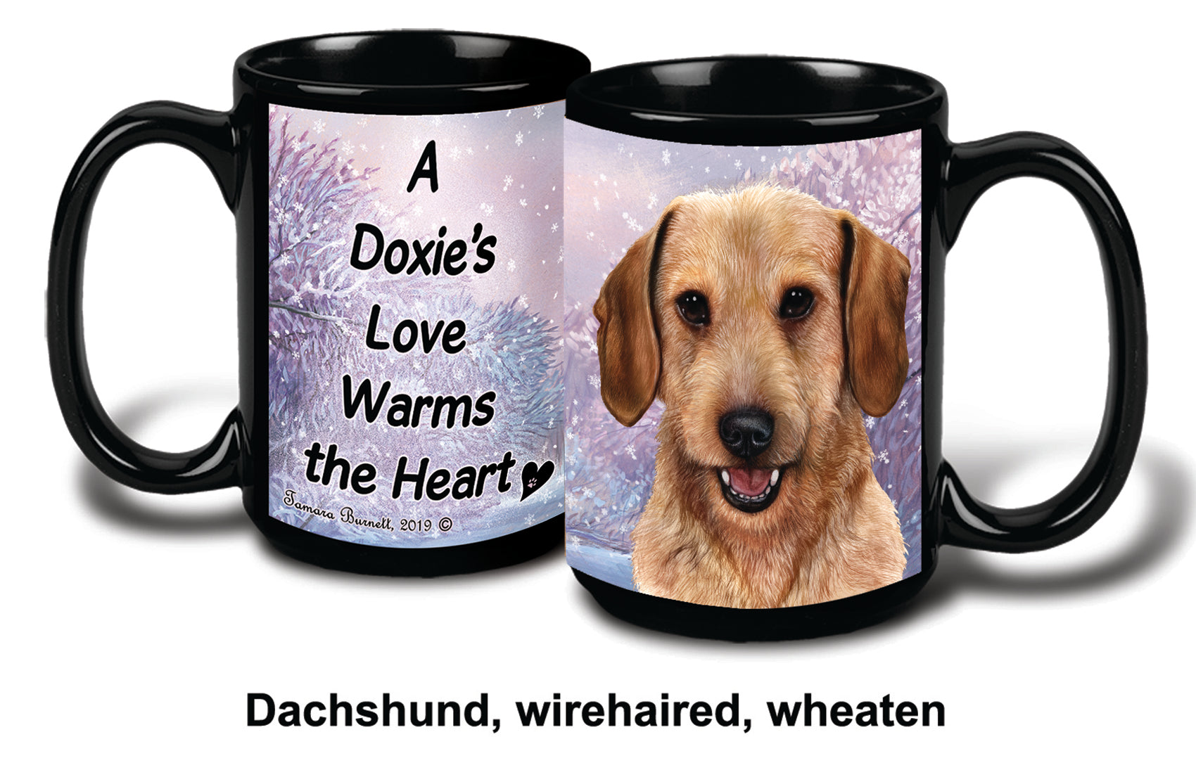 Dachshund WH Wheaton Winter Mug 15 oz