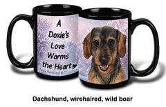 Dachshund WH Wild Boar Winter Mug 15 oz