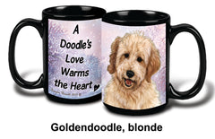 Goldendoodle Winter Mug 15 oz