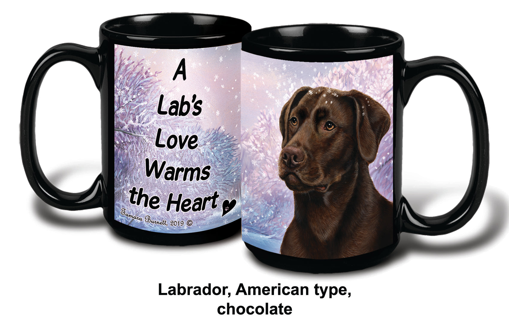 Labrador (American) Choc Winter Mug 15 oz