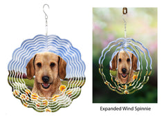 Dachshund (Wirehair, Wheaten) - Wind Spinner
