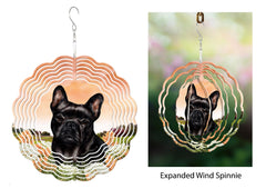 French Bulldog (Black) - Wind Spinner