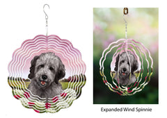 Goldendoodle (Grey) - Wind Spinner