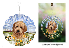 Goldendoodle (Apricot) - Wind Spinner