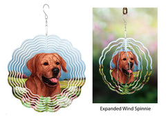Labrador Retriever (Red, English) - Wind Spinner