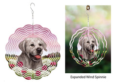 Labrador Retriever (Silver, English) - Wind Spinner