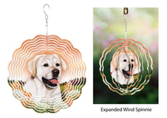 Labrador Retriever (White, English) - Wind Spinner