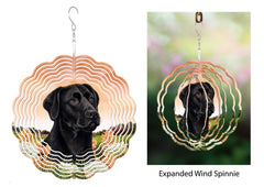 Labrador Retriever (Black American) - Wind Spinner