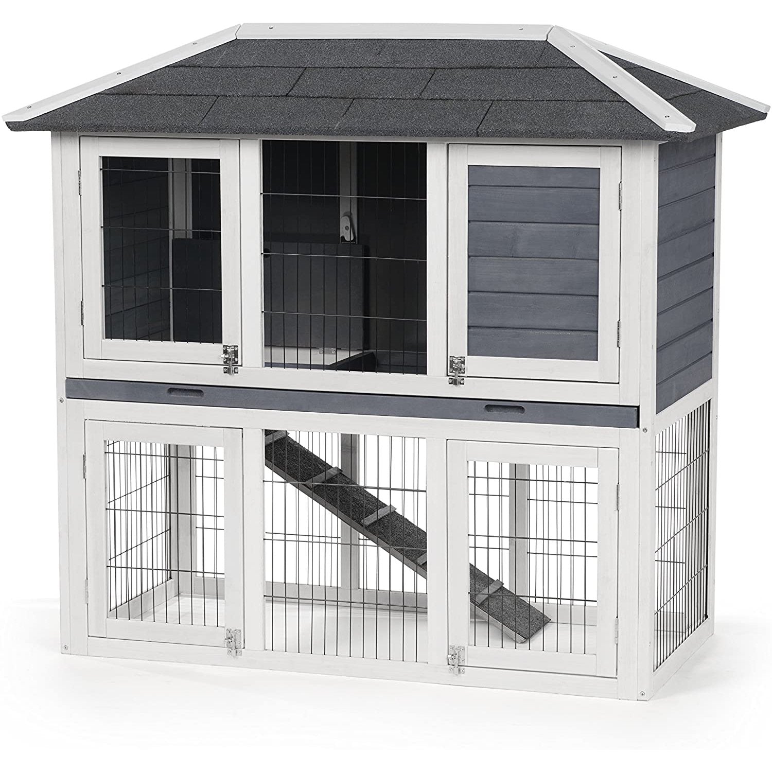 Prevue Pet Products Duplex Rabbit Hutch