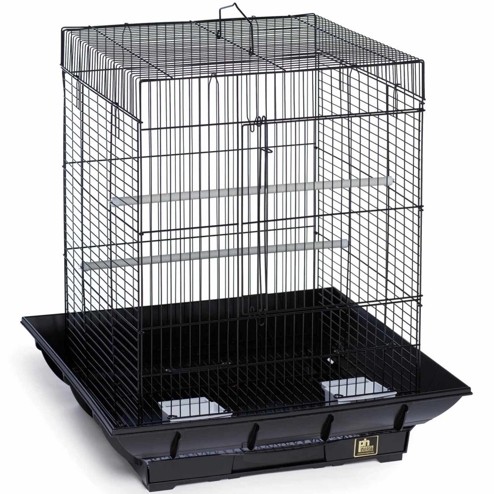 Clean Life Small Flight Cage - Red and Black