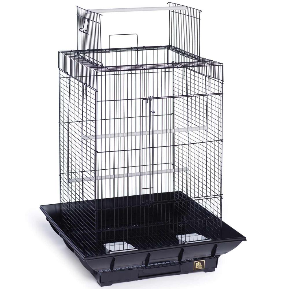 Clean Life Play Top Bird Cage - White