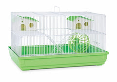 Deluxe Hamster and Gerbil Cage - Lime Green