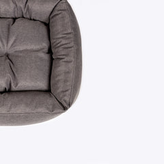Anti-Bacterial Grey Snuggle Bed Small