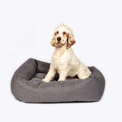 Anti-Bacterial Grey Snuggle Bed Small