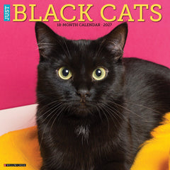 Black Cats 2027 12" x 12" Wall Calendar