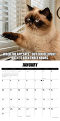 Cat-astrophe 2027 12" x 12" Wall Calendar