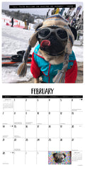 Doug the Pug 2027 12" x 12" Wall Calendar