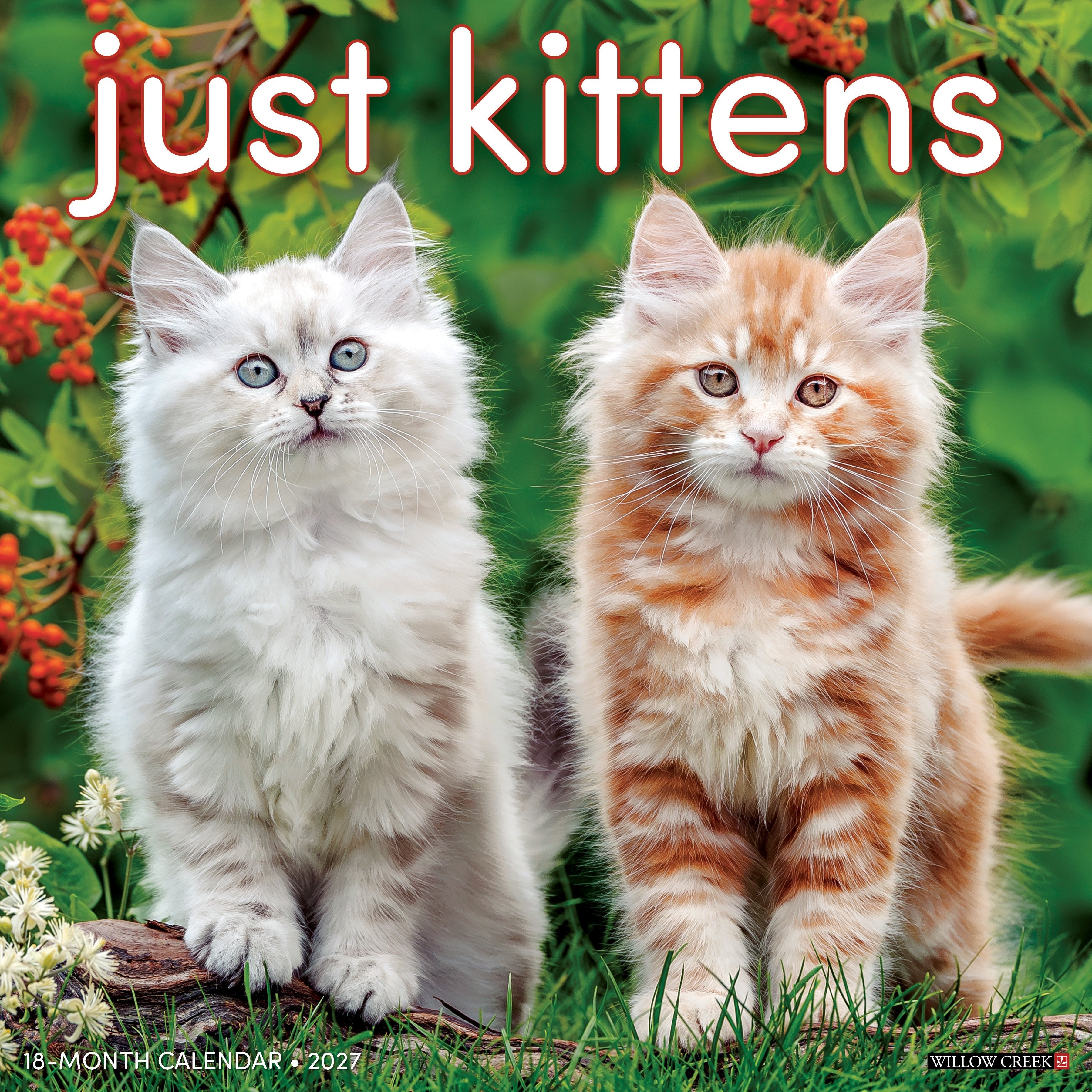 Kittens 2027 12" x 12" Wall Calendar