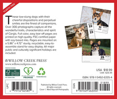 Corgis 2027 5.4" x 6.2" Box Calendar